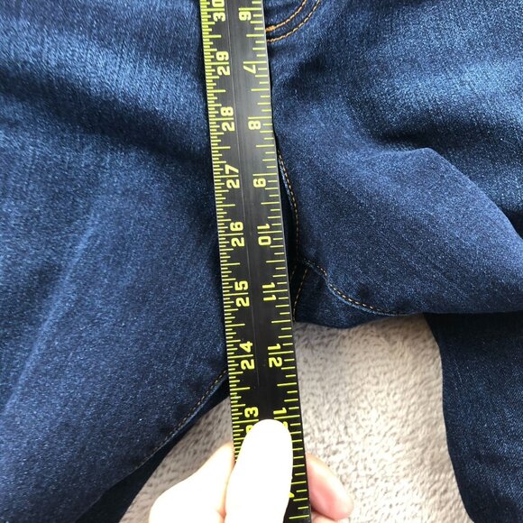 The Pioneer Woman Women Jeans Size XL Bootcut Leg Pull On Blue Denim Embroidered - Picture 7 of 15